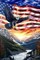 Independence Day Eagle Diamond Picture Kit DIY 4th of July American Flag Diamond Painting Kit